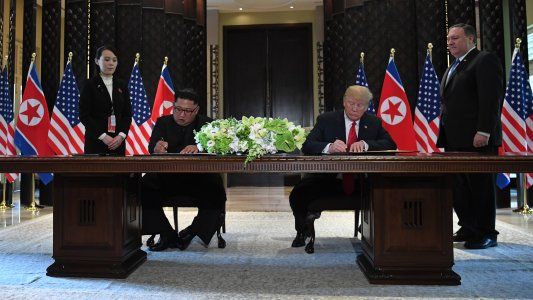 Trump y Kim, tras el acuerdo histórico por la desnuclearización: “El mundo va a presenciar un gran cambio”