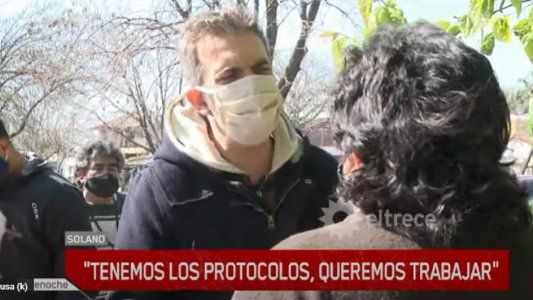 Martín Ciccioli fue agredido en la feria de Solano: Me vinieron a golpear
