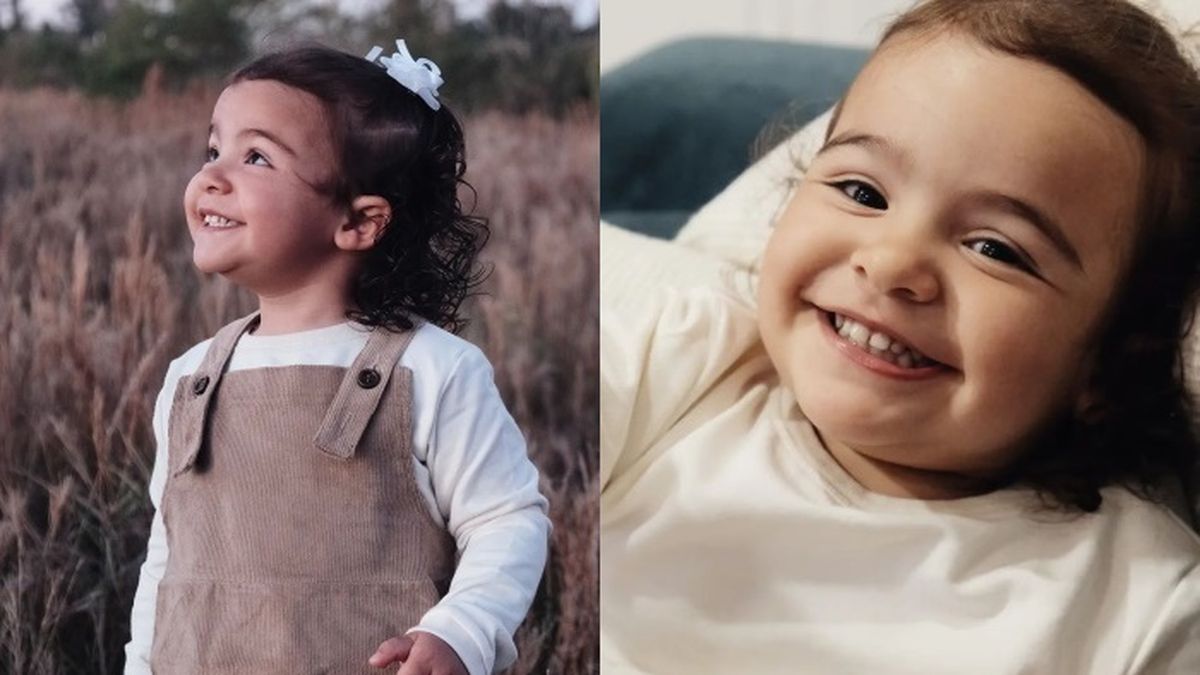 Paulina, la nietita del periodista Paulo Kablan.