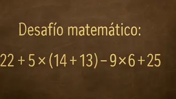 Desafío Matemático: esta operación con restas tiene su clave en la clave inicial