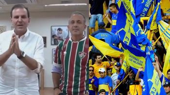 El provocador mensaje del intendente de Río en medio de la tensión por el ataque a hinchas de Boca (Foto: @eduardopaes) El provocador mensaje del intendente de Río en medio de la tensión por el ataque a hinchas de Boca (Foto: @eduardopaes)