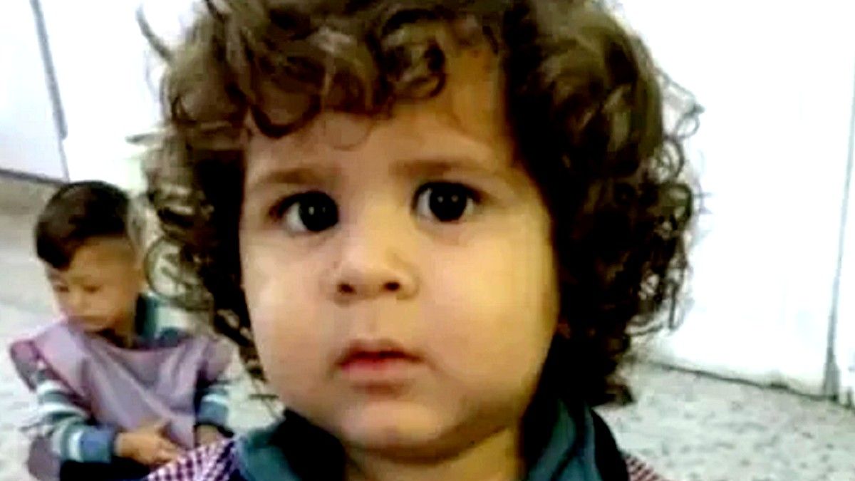Noah Santiago Beltrán Sesma tiene solo 2 años. Foto: airedesantafe.com.ar