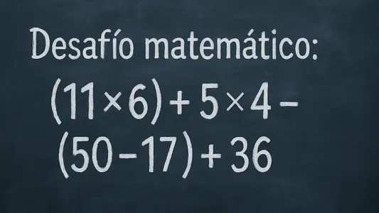 Desafío matemático: la cuenta parece fácil, pero muchos cometen un error frecuente