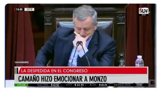 Diputados: entre la rosca y la chicana política, apareció la emoción de Emilio Monzó