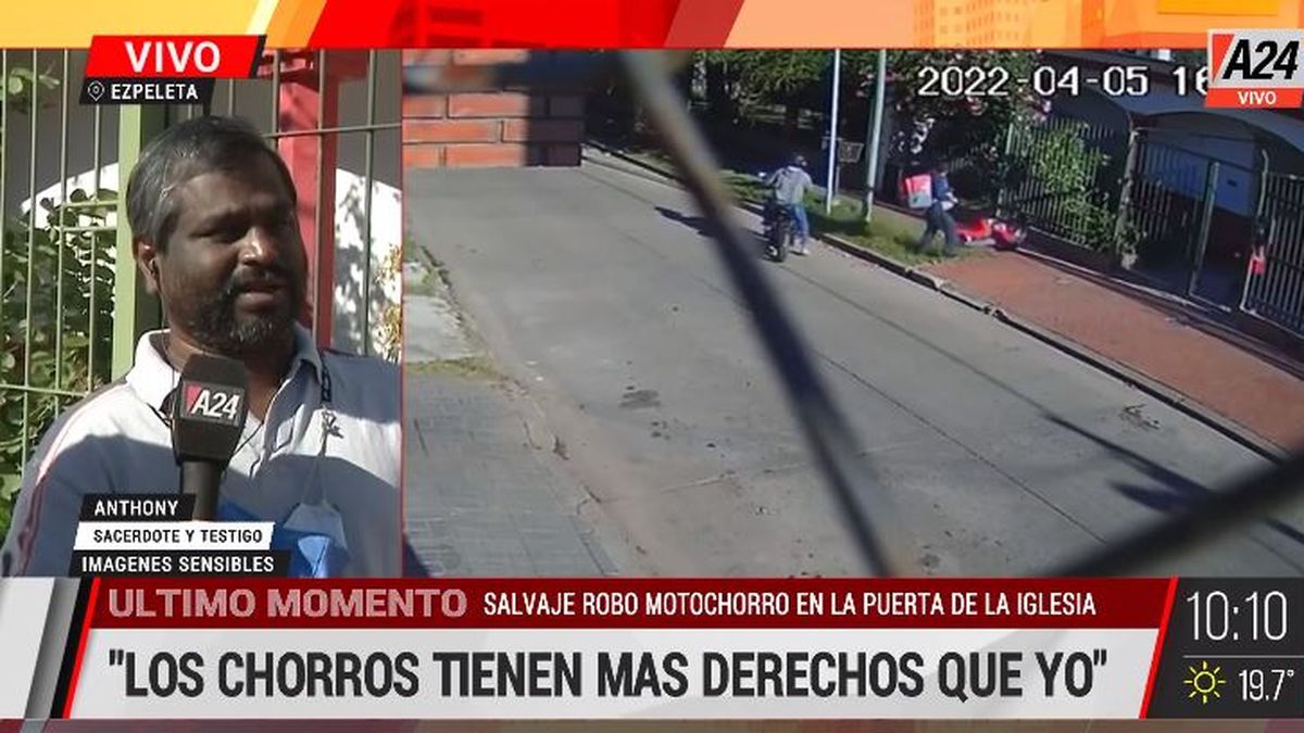 Ezpeleta: habló el cura de la Parroquia