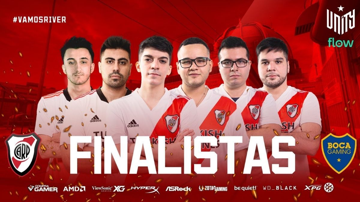 River Plate Gaming busca el bicampeonato en la Unity League de CS:GO.