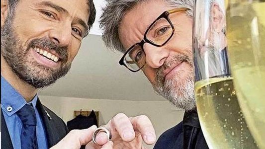 Luis Novaresio: La enigmática forma de anunciar su casamiento con Braulio Bauab