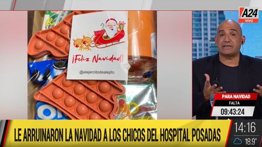 Robaron juguetes que iban a ser donados a chicos con cáncer del Hospital Posadas