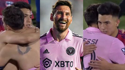 El inolvidable cruce de Messi con Alan Velasco y el tatuaje que emocionó a los argentinos