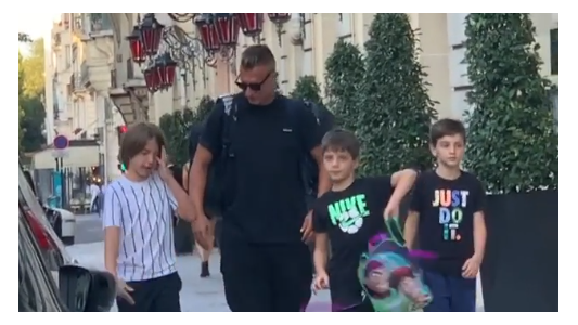 Maxi López compartió un video del reencuentro con sus hijos tras 8 meses y 1900 kilómetros en auto