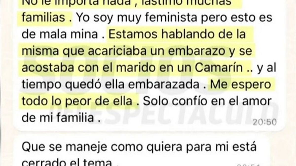 La palabra de Wanda Nara sobre el nuevo intento de conquista de la China Su&aacute;rez a su marido, Mauro Icardi.&nbsp;