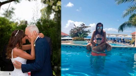 La luna de miel de Alberto Cormillot y Estefania Pasquini