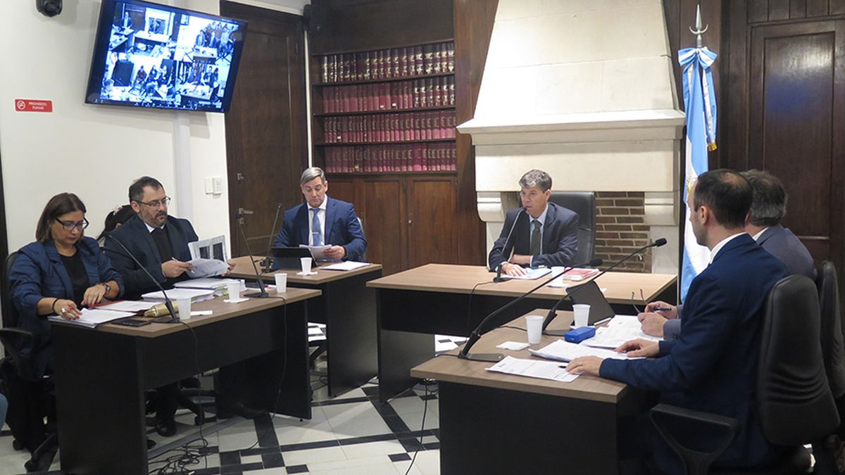 En la audiencia que se llev&oacute; adelante contra los cuatro imputados, se leyeron pruebas extra&iacute;das al celular de Bravo. (Foto: Ministerio P&uacute;blico Fiscal).