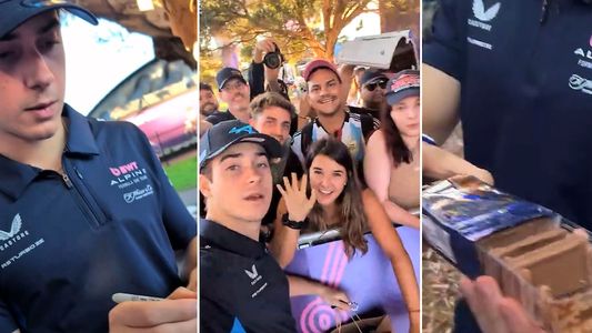 Franco Colapinto en el GP de Australia: mate con Vowles, bizcochos para el público y la mirada puesta en él