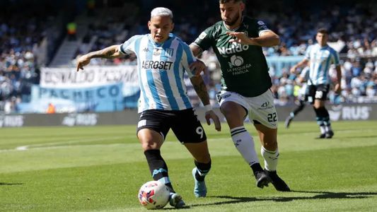Con sufrimiento, Racing goleó a Sarmiento y se afianzó como líder en la Copa Liga Profesional