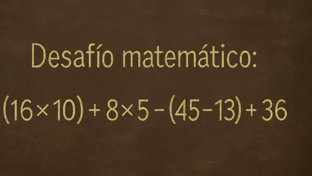 La regla esencial para resolver este desafío matemático es conocido como PEMDAS (por sus siglas en inglés) o jerarquía de operaciones.