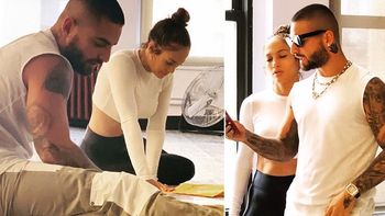 Las primeras imágenes de la película de Maluma y Jennifer López