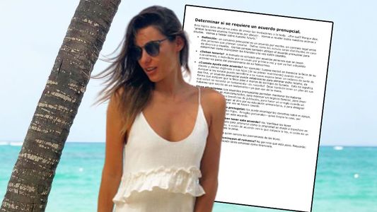 Pampita se casa por segunda vez: ¿Hay contrato prenupcial?