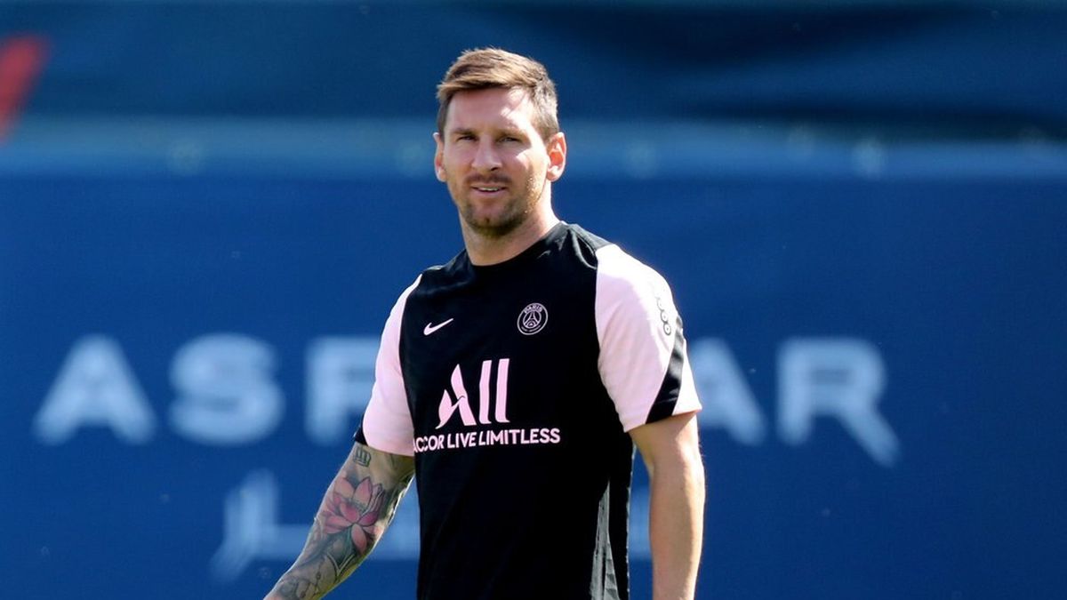 Messi tuvo su segunda práctica en el PSG y crece la expectativa por su debut