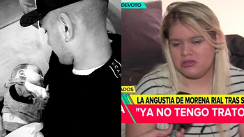 Facundo Ambrosioni se mostró con su hijo y se defendió de la denuncia por violencia que le hizo More Rial