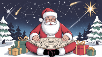 Foto: Ideogram. Todo esto es lo que dice la astrología de la Navidad.