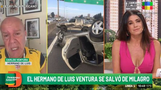 El hermano de Luis Ventura tras el brutal accidente, que lo puso al filo de la muerte: Estoy vivo de milagro