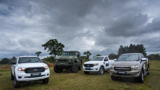 En Sudáfríca se puede comprar la Ranger blindada aprobada por Ford