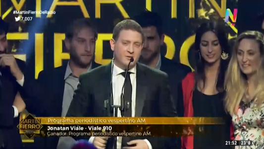 Jonatan Viale, Mejor Programa Periodístico Vespertino (AM)