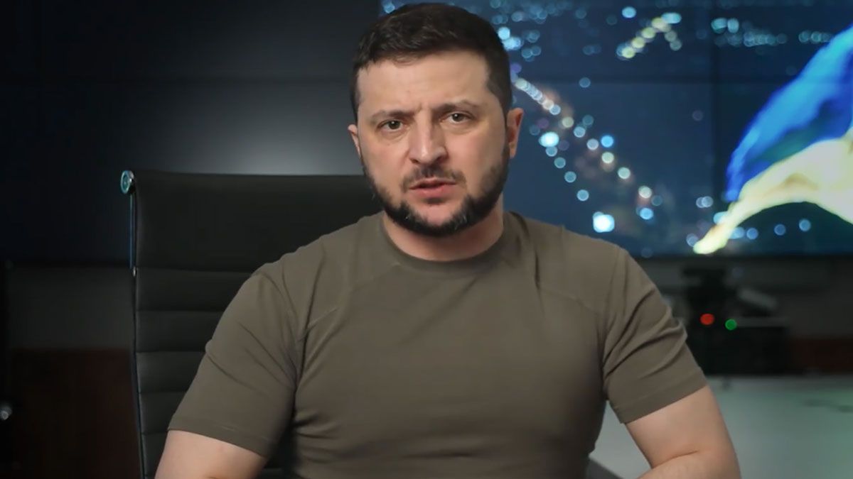 La particular advertencia del presidente ucraniano.