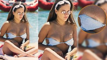 El descuido hot de Barbie Vélez en las playas de Punta del Este