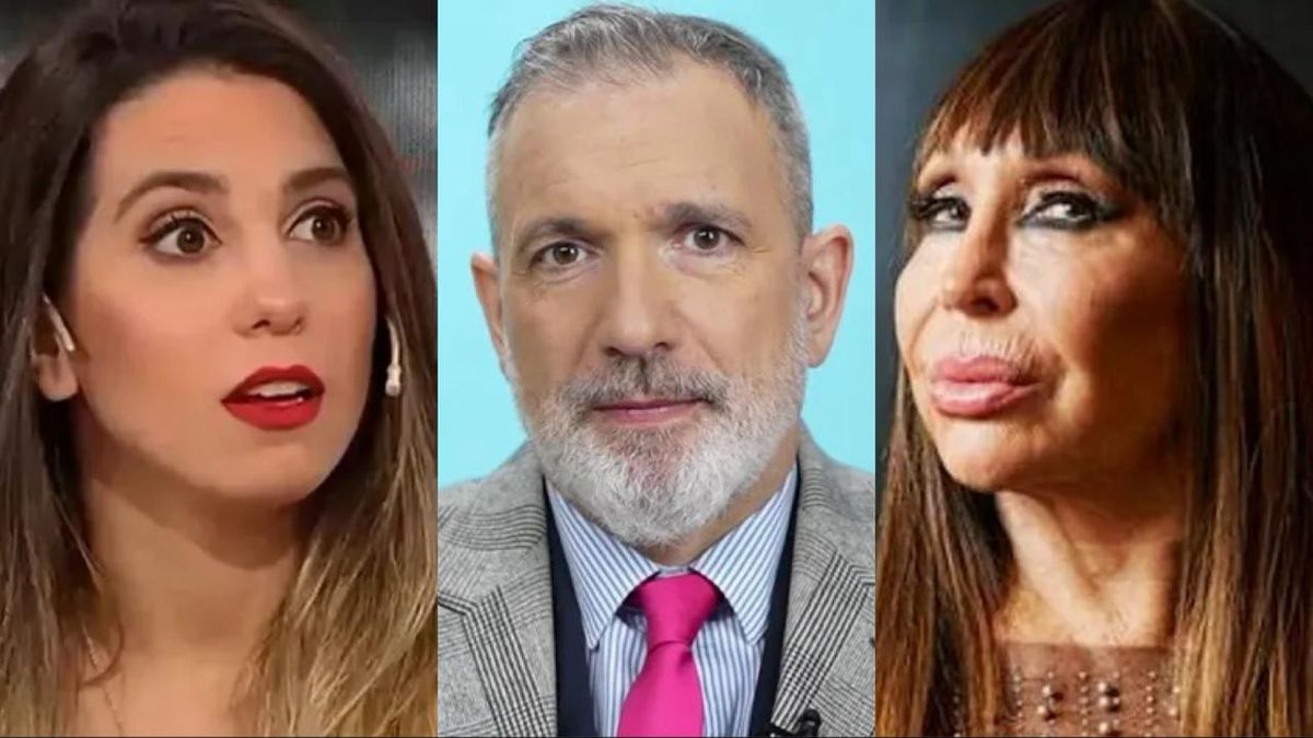 cinthia fernández, pablo duggan y moria casán