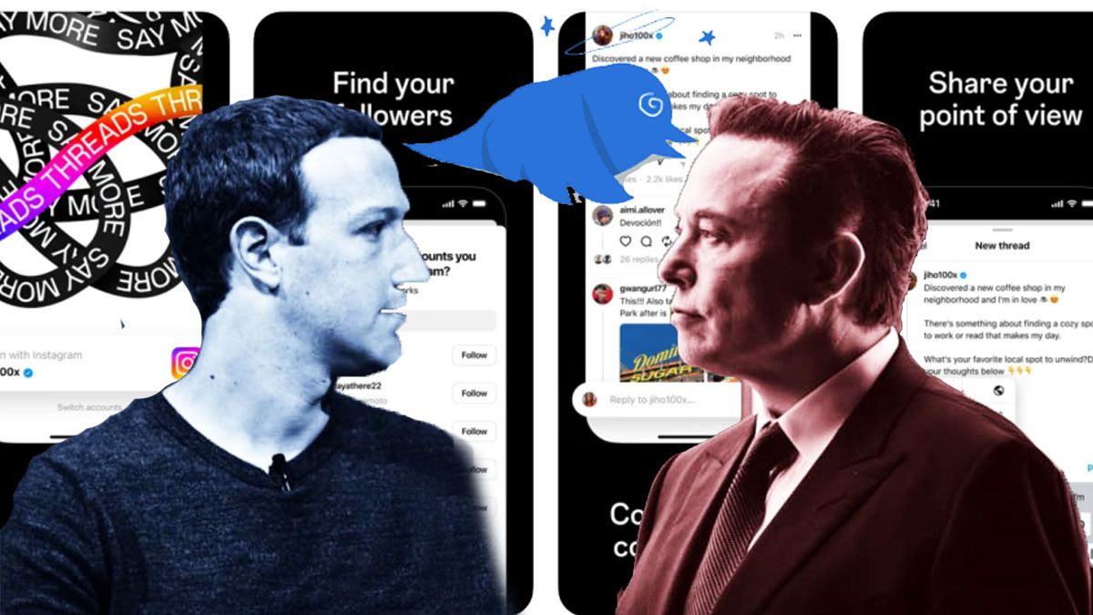 Threads la app que lanzó Zuckerberg para desbancar a Twitter en el mundo. (Foto: A24.com)