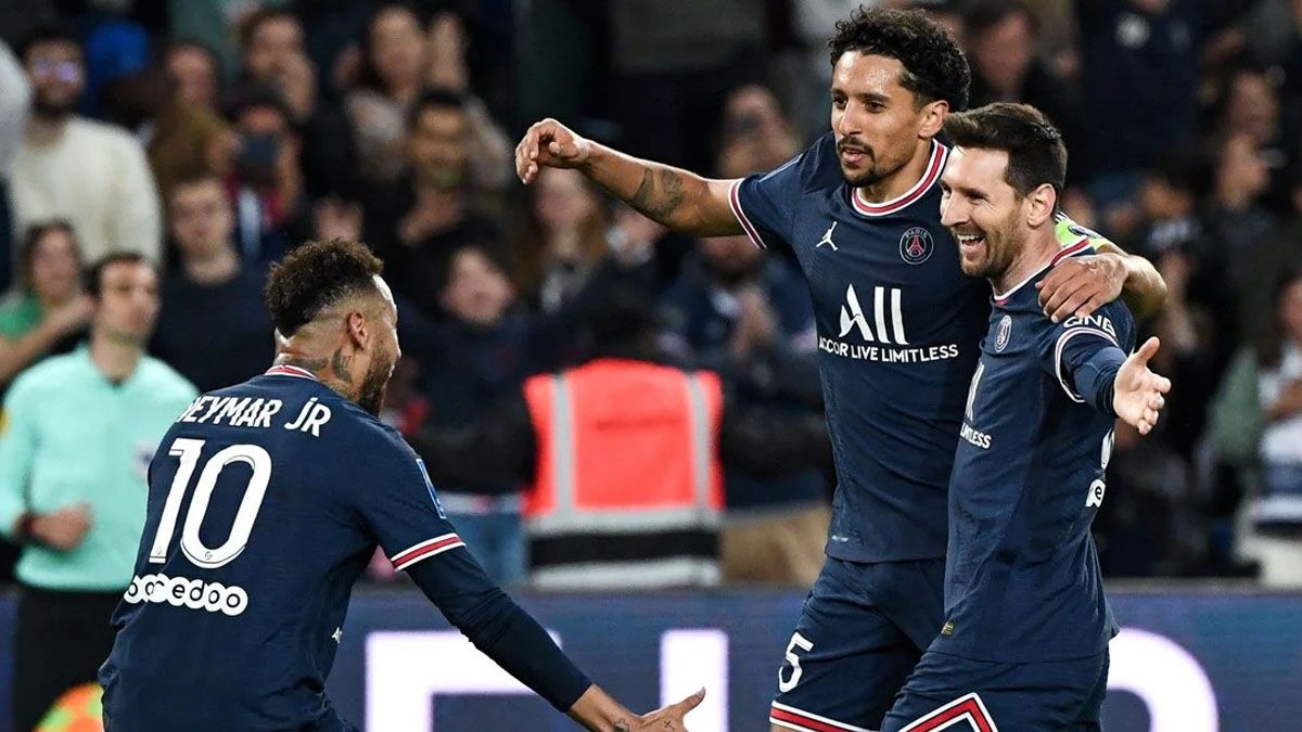 Messi salió campeón con el PSG