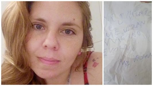 El desesperado mensaje en una servilleta de una mujer que falleció tras estar en terapia intensiva