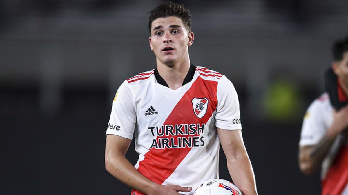 Julián Álvarez jugará su último partido en River.&nbsp;