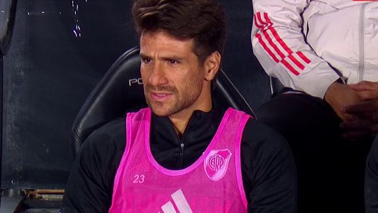 La emoción de Ponzio en su último partido en River con sus hinchas