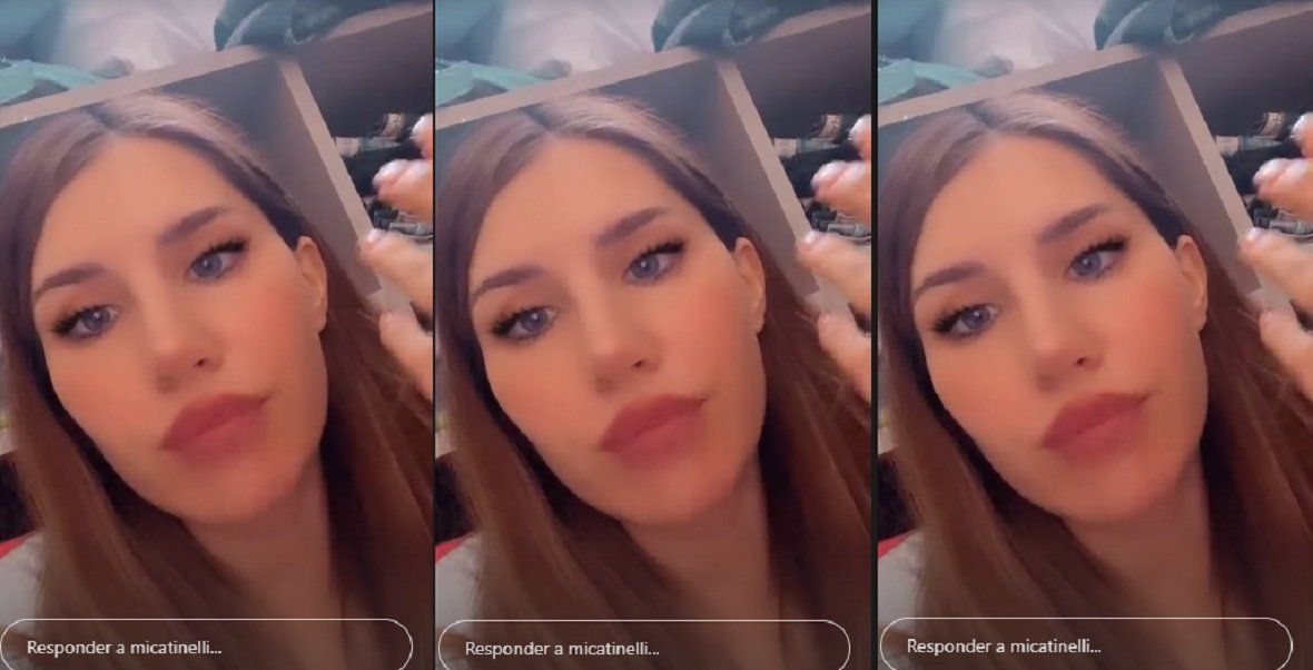 Micaela Tinelli se cansó de algunas críticas y respondió: Gente de mier.. tómenselas