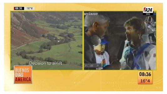 Desafío BDA: el paramédico a lo “Iron Man” vs. el “Rocketman” de Mauro Viale