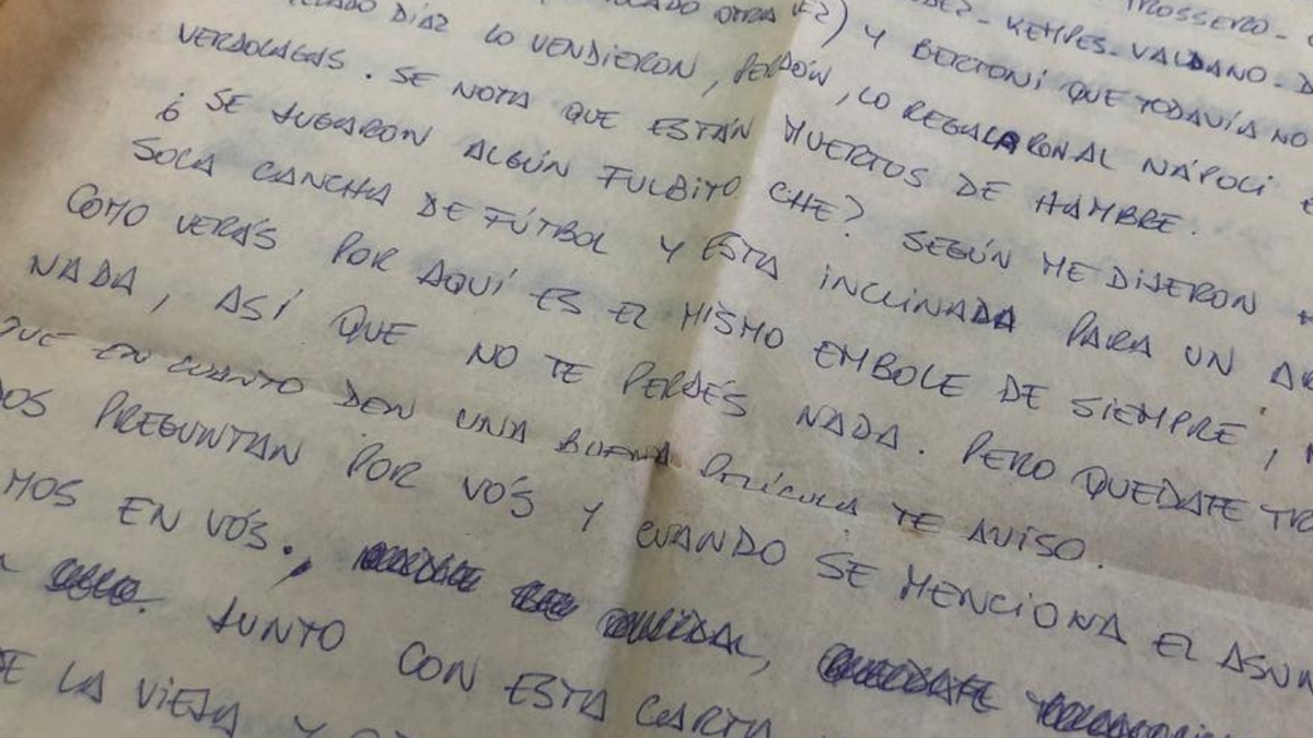 ¿Se jugaron algún fulbito?: el inocente intercambio de cartas entre un excombatiente de Malvinas y su amigo en Buenos Aires