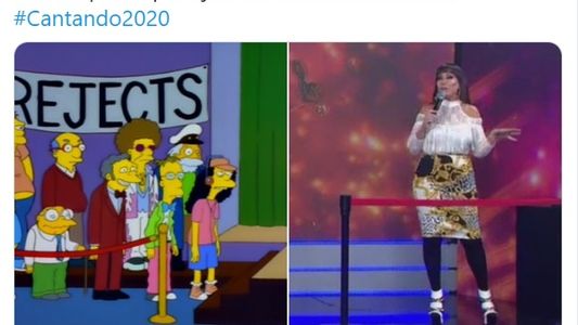 La renuncia en vivo de La One se convirtió en meme: Los Simpsons predijeron a Moria Casán