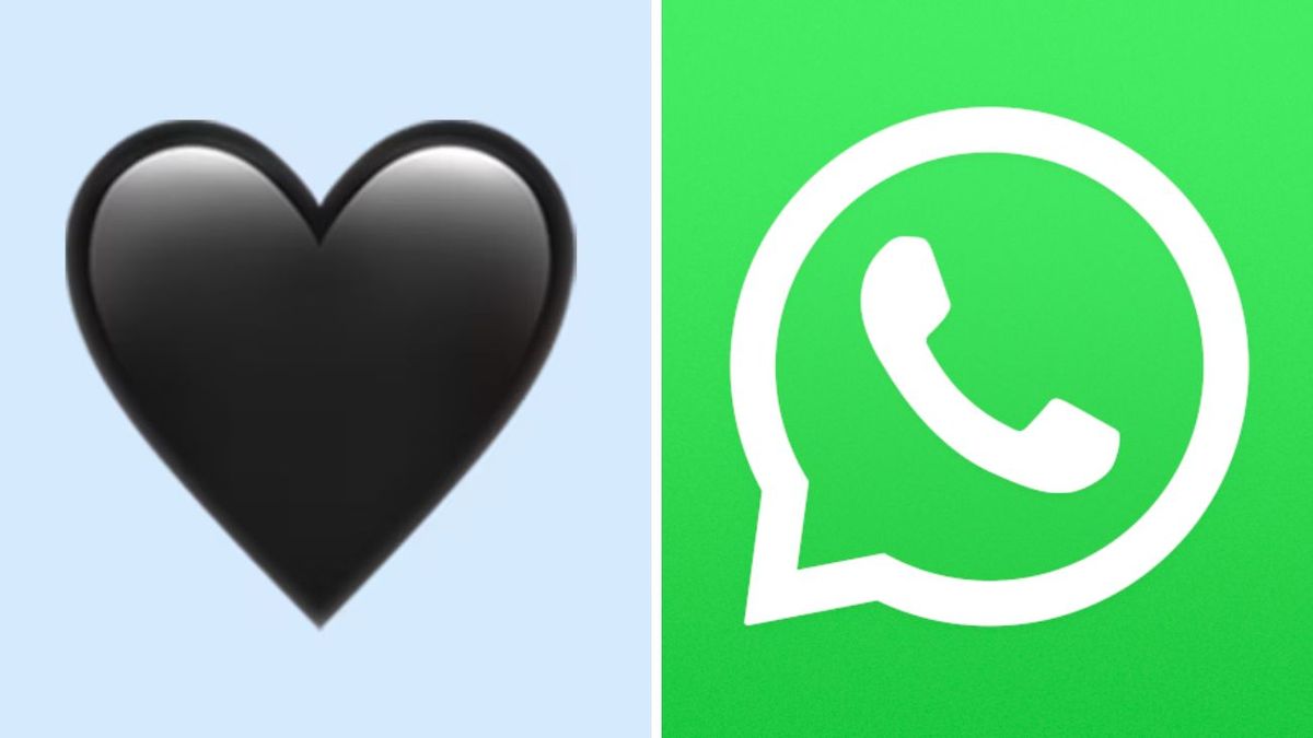 Qué significa el emoji del corazón negro en WhatsApp