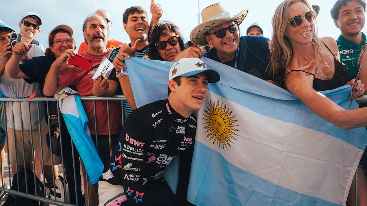 El mensaje de Colapinto a sus fanáticos antes del GP de Brasil: Los verdaderos...