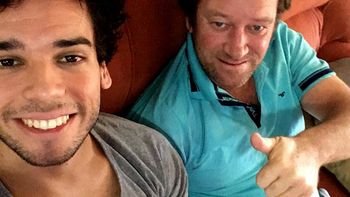 Matías Schrank: Mi papá ya está en casa, ahora tiene que cuidarse