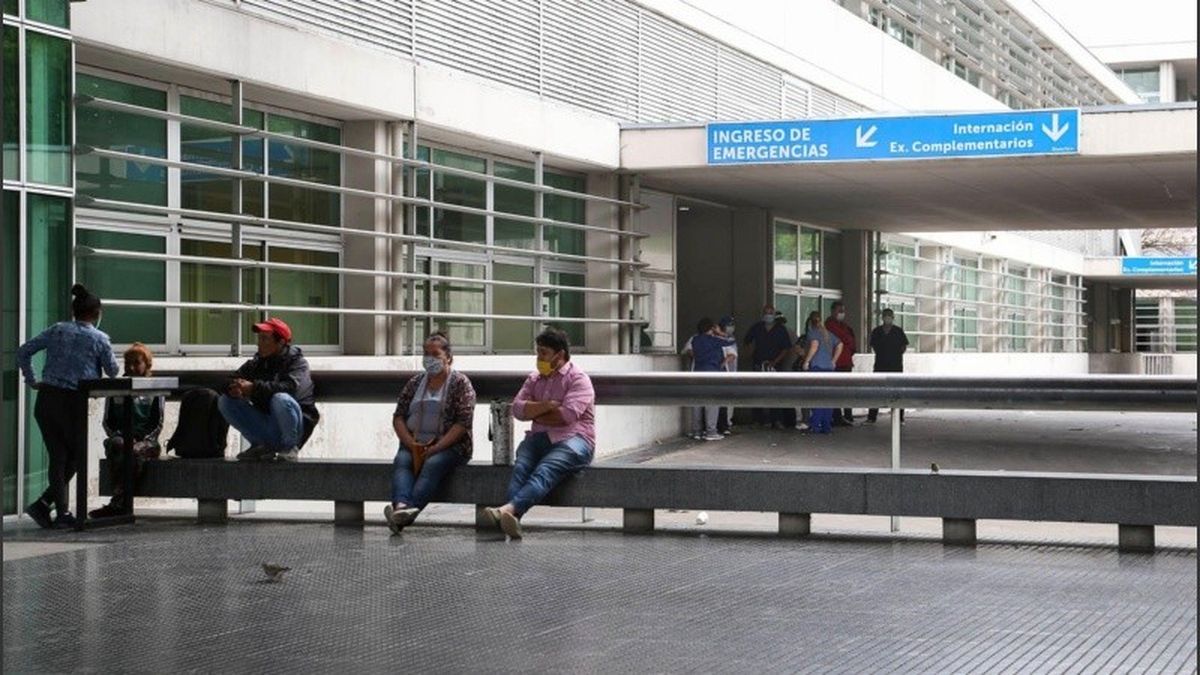 El hombre fue trasladado al hospital donde finalmente falleció