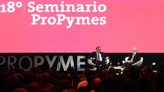 Kulfas, ante pymes y el Ceo de Techint, propuso poner en marcha una estrategia exportadora con mirada en las cadenas de valor