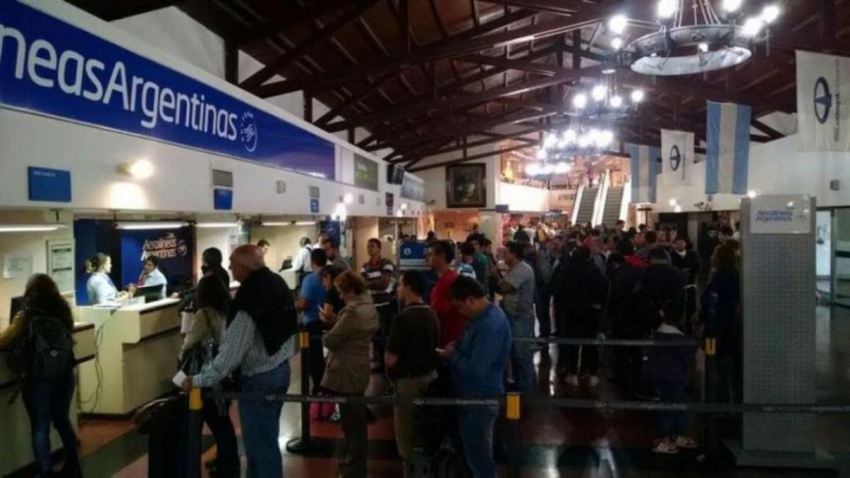 El pasajero fue aislado apenas llegó al aeropuerto de Salta. Foto: Archivo.