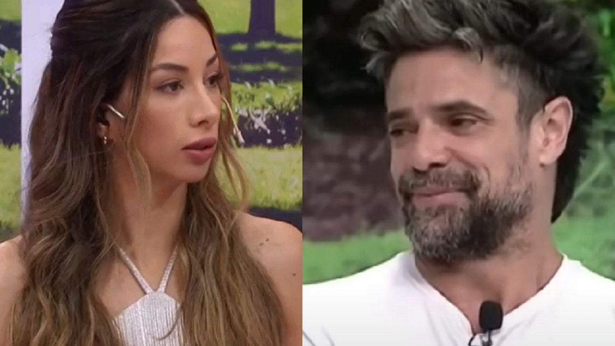 Estefi Berardi apuntó contra Luciano Castro por su reacia reacción en la tevé de Paraguay