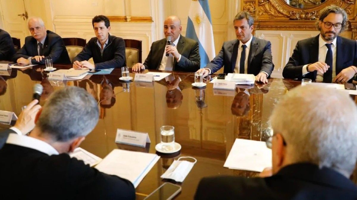 Juan Manzur encabezará una nueva reunión de Gabinete en Casa Rosada. (Foto: Twitter @Portavoz_Ar).