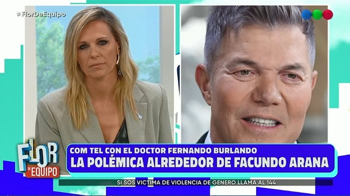 Fernando Burlando aclar&oacute; analiza las declaraciones de Romina Gaetani hacia su representado, Facundo Arana, para iniciar una posible demanda legal.