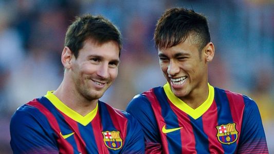 Tierno video: Neymar la pasa muy bien con los hijos de Messi
